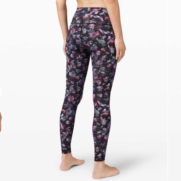lululemon wunder under  Floral Print High-Rise Leggings - Picture 3 of 9